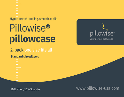 Pillowise Hyper-stretch Pillowcases - 2-Pack (White)